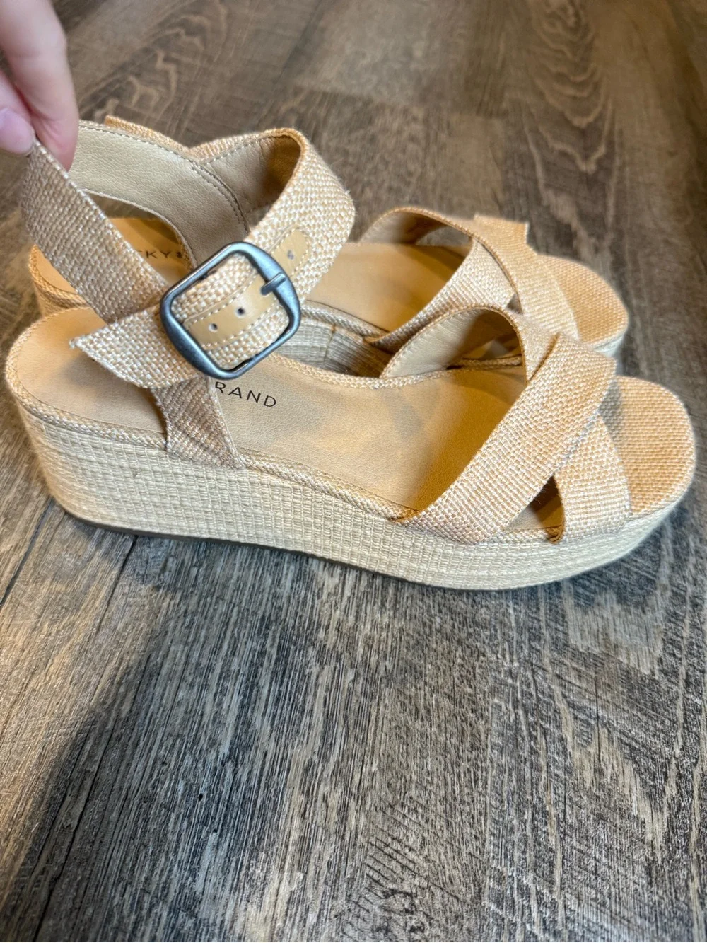 Lucky Brand chic woven